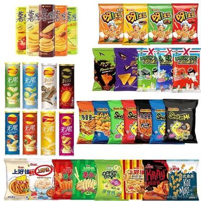 Exotic Asian Lay'sChips Crispy Asian Potato Chips from China Taiwan Mixed Variety Pack (8 Packs) (8 Pack, Asian Chips)