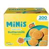 Mini Buttermilk Pancakes, Ready to Heat & Eat, Family Size Bulk Pack, Soft & Fluffy Breakfast Pancakes, Frozen Breakfast Favorite (200 Count) view 1