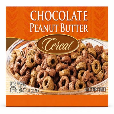 Protein Breakfast Cereal, 15g Protein Per Serving, Cold Cereal, Protein Cereal, Bariatric Friendly, 7 Individual Packets (Chocolate Peanut Butter)