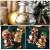 HOOTNEE 12pcs Christmas Treats Box Set with Decorative Plastic Candy Containers, Flat-bottomed and Christmas Tree Shaped, for Xmas Party Favors and Adding a Festive Atmosphere to Your Home view 3