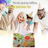 BAYUNOE Diamond Art Painting Tissue Box Cover PU Leather Hand Paper Towel DIY Craft Kit for Adults Beginners Tabletop Home Bathroom Car Office-Fruit view 4