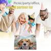BAYUNOE Diamond Art Painting Tissue Box Cover PU Leather Hand Paper Towel DIY Craft Kit for Adults Beginners Tabletop Home Bathroom Car Office-Dog view 4