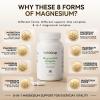 Wild Crop Magnesium Complex 1000mg, 8 Forms Magnesium Oxide, Glycinate, Malate, Taurate, Citrate, Carbonate, Aspartate, Orotate, High Absorption for Nerve, Muscle Support, 90 Capsules (Pack of 3) view 4