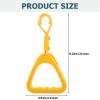 HOODANCOS Car Assist Handle Made of Sturdy Nylon and Plastic Easy to Install Bus Handle Ring Provides Good Support and Stability for Elderly for Vehicle and Bus Use view 2