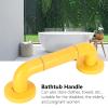 Arythia Stainless Steel Bathroom Safety Grab Bars, 11.4 Inch Shower Handles with Fluorescent Ring, Non Slip Support Rail for Elderly, Disabled, Bathtub and SPA view 3