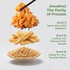 150g (5.29 oz) Soy Curls Tofu Skin Tofu Noodles, Dried Soybean Meat Tofu Strips, Classic Chinese Food with Rich Soy Taste and Chewy Silky Texture view 2