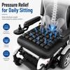 MOYZK Mobility Scooter Seat Cushion for Cruiser III Lightweight Standard Config 2011 2026, TPU Lycra Air Cell Pad, Cloud-Like Comfort Breathable Non Slip Cushion for Long Sitting view 2
