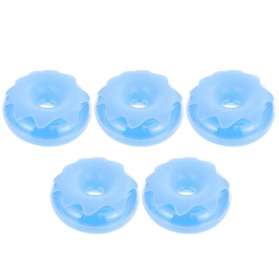 SEWOART 5pcs Donut Shaped Candy Storage Boxes Plastic Treat Boxes Adorable and Portable Party Favor Containers for Birthday and Festival Wrapping