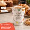 Custom Paper Cups, Add Logo or Text, Double Wall, 10 oz, 50 Pack view 3