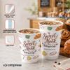 Custom Paper Cups, Add Logo or Text, Double Wall, 10 oz, 50 Pack view 4