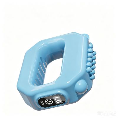 Multifunctional Full Body Fascia Ring, Full-Body Massage Gun, LCD Digital Display Panel, Ingenious Bead Design, for Legs Belly Muscle Knot Recovery Relaxation Waist Neck Gym Arms (Black)