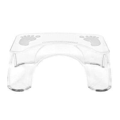 LIFKOME Toilet Step Stool for Bathroom with Non-Slip Pet Material, Portable Design Suitable and Elderly, Practical Squatting Stool for Toilet and Outdoor Use