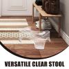 LIFKOME Toilet Step Stool for Bathroom with Non-Slip Pet Material, Portable Design Suitable and Elderly, Practical Squatting Stool for Toilet and Outdoor Use view 3