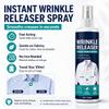 Cxyrna 100ml Instant Wrinkle Releaser Spray Smooths Creases in Seconds, Portable Fabric Wrinkle Release Spray Travel Size, No Iron Clothes Spray for Shirts, Dresses, Suits & Bedding (100ml-1PCS) view 2