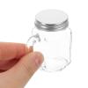 FOYTOKI Glass Nail Tool Storage Container with Lid for Polishing Nails and All-in-one Storage Sturdy Glass and Metal Design and Home Use view 4