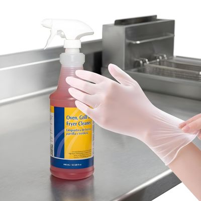 Commercial Kitchen Deep Cleaning Bundle with Food Safe Vinyl Gloves