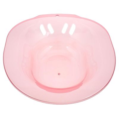 HAPINARY Portable Sitz Bath for Toilet Postpartum Care with Ergonomic Design and Plastic Material, Comfortable Perineal Soaking Basin for Women and Pregnant Women, for Steaming and Hospital