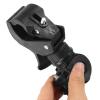 SAFIGLE 2pcs Wheelchair Cane Support Holder with Crutch Fastener, Sturdy Plastic and Metal Construction, Compact Design for Secure and Stable Fit, for Elderly Walkers and Wheelchair Users view 3