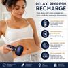 Vistas Markets Massage Tool for Body & Face, Electric Massager with Adjustable Heat, Ergonomic Body Sculpting Brush, Portable Cordless Self-Care Device for Relaxation and Skin Care view 3