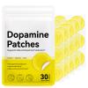 Dopamine Patches Extra Strength, Mood Boost Support Patches for Daily Mental Wellness, Motivation Supports Dopamine & Serotonin Balance, Dopamine Supplements for Adult, Non-GMO,Vegan-Friendly 30 Patch view 1