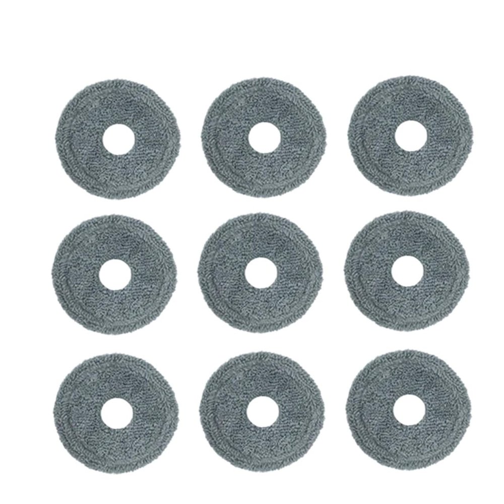 Mop Cloth Pads Compatible With Xiaomi S20+ / S10 Plus / B105 / B108CN / X20 Max / X20 ProCompatible With Dreame Bot L10s Pro / L10s Ultra / X30 / X40 Robot Vacuum Cleaner