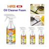 ZHANGWUS Oil Cleaner Bubble Spray Remover Grease Foam Multipurpose Dirt Oil Cleaning Kitchen Grills Foam Washing Kitchenware Degreaser(240ml Bottled) view 2
