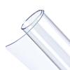 PVC Transparent Tablecloth Protector, 1.5mm Thick Rectangular 14x44 inch Desktop Protective pad for Kitchen, Dressing Table, Writing Table, and Dining Table view 1