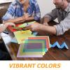 RUNROTOO 14 Sheets Colorful Cellophane Sheets for DIY Crafts Resistant to Damage for DIY Projects and Crafting view 3