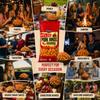 3 Pack Hot Spicy Pork Rinds Chicharrones 5 Oz Keto Snack Crunchy Cracklins! view 3