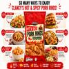 3 Pack Hot Spicy Pork Rinds Chicharrones 5 Oz Keto Snack Crunchy Cracklins! view 4