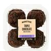Marketside Triple Chocolate Muffins, 396g view 1