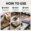 2026 New Greasekiller Spray Grill Cleaner 4.05OZ, Kitchen Degreaser Spray for BBQ Grates, Ovens, Stovetops, Range Hoods, Stainless Steel, Heavy-Duty Grease Remover view 3