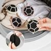 Ellylian 2 Pack Turtle Shaped Reusable Laundry Lint Catcher Balls, Washing Machine Pet Hair & Lint Remover Filter Balls(Cream) view 3