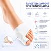 TPVEEN Bunion Corrector Relief Sleeve,Toe Socks for Hallux Valgus,Anti Slip Gel Cushion Pads,Big Toe Alignment Relief,Bunion Pain for Men & Women. (Small: Women(4.5-7), Beige) view 3