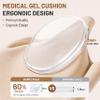 TPVEEN Bunion Corrector Relief Sleeve,Toe Socks for Hallux Valgus,Anti Slip Gel Cushion Pads,Big Toe Alignment Relief,Bunion Pain for Men & Women. (Small: Women(4.5-7), Beige) view 4