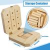Wooden Peg Board Activity for Seniors, Finger Dexterity Hand Coordination view 2