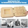 Wooden Peg Board Activity for Seniors, Finger Dexterity Hand Coordination view 4
