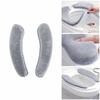 Yingluno 2sets Bathroom Toilet Cushion Washable Soft Warmer Mat Cover Pad Warm Thickened Seat Covers 38 * 10cm view 4