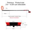 UBNMIUBV 24Ft Telescopic Window Cleaning Pole with Water Fed Brush - Extendable Kit for Solar Panel & Conservatory Roof Cleaning Ideal for Easy Reach & Streak-Free Shine,30cm Brush Head-1 g view 2