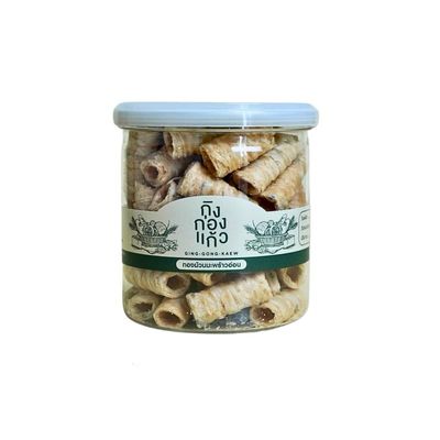 Crispy Coconut Rolls, Traditional Coconut Crispy Wafers, Lightly Sweetened (130g)