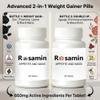 Rosamin Weight Gaining Pills: Dual Appetite Booster & Mass Enhancer, 56Ct view 3