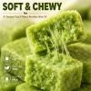 Sugar-Free Bitter Melon Pie, Whole Grain Snack Cubes, Soft Plant-Based Grain Snack, Ready-to-Eat Vegetable & Grain Pastry, Naturally Delicious, 250g Resealable Bag (250g, Bitter Melon) view 4