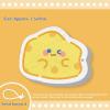 Cute Taiyaki Shape Compressed Dishwashing Sponge, Cartoon Kitchen Cleaning Sponge, Super Absorbent Eco-Friendly Cellulose Scrubber view 4