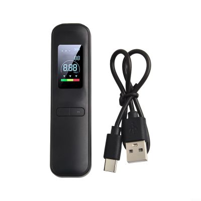 Girftong Contactless Breathalyzer with LCD Screen, Professional Tester for Car Home Party, Portable Digital BAC Detector, Quick Response, Black