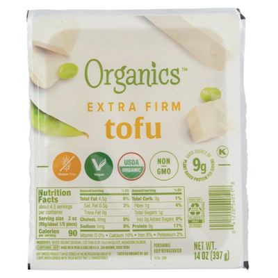 Organics Extra Firm Tofu, 14 oz