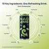 NAD4Me Minty Lime Cellular Energy Drink, Sparkling, Zero Caffeine view 4