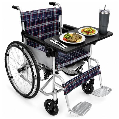 QJFHSNUUPS 2026 Wheelchair Tray for Quickie Q50 R Carbon 2022-2026,Removable Wheelchair Lap Tray Lightweight Portable