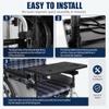 QJFHSNUUPS 2026 Wheelchair Tray for Quickie Q50 R Carbon 2022-2026,Removable Wheelchair Lap Tray Lightweight Portable view 4