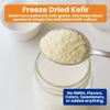 Original Kefir Vit. D | Freeze Dried Kefir Culture | Make 12 Quarts of Yogurt with with 2.1 Billion CFU/mL Easily Make Strong Probiotic Yogurt at Home view 3