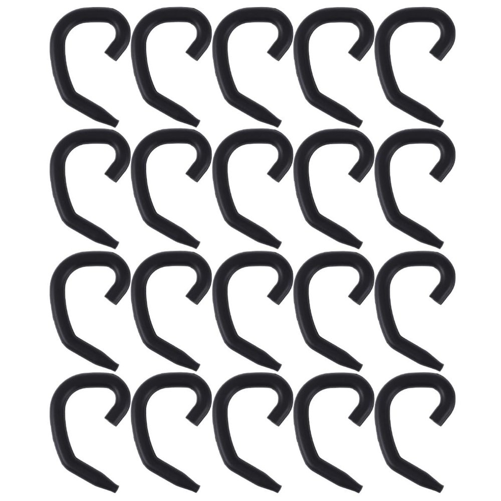 Kichvoe 20pcs Soft Silicone Mask Hanging Earhooks for Masks Comfortable to Wear and Prevent Discomfort Hooks for Extended Use